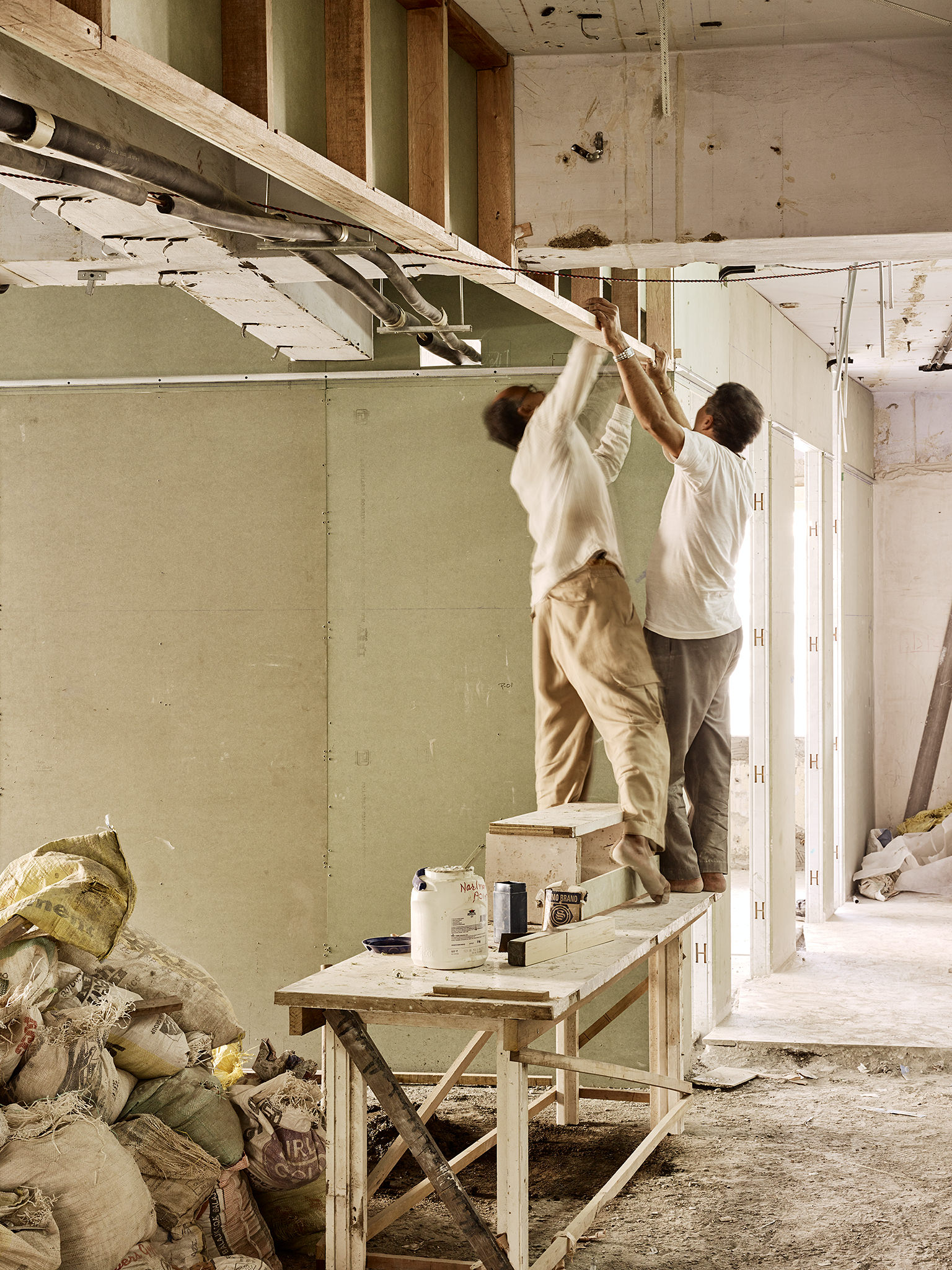 Construction Site Swiss Consulate Mumbai